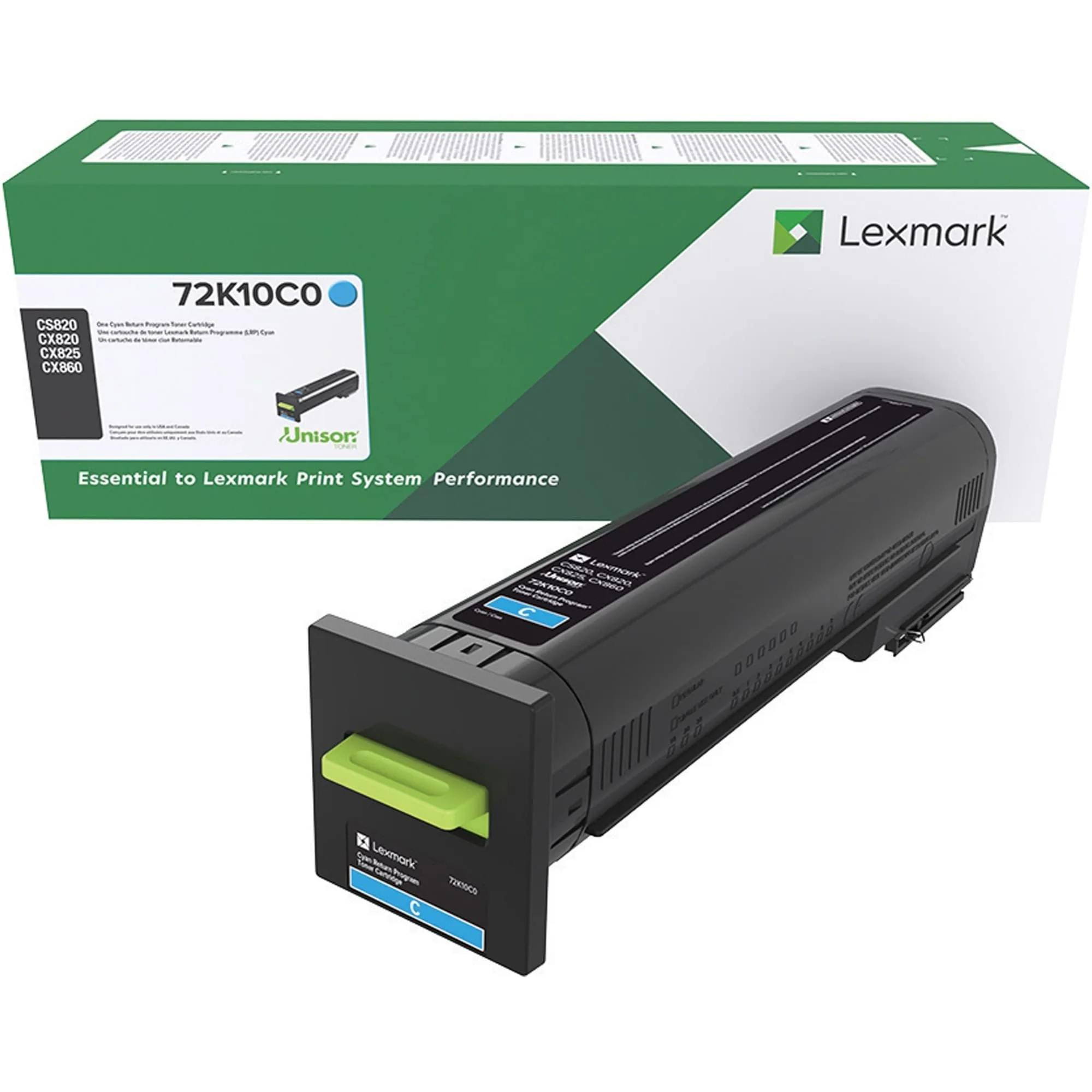 LEXMARK Return Program Toner Cartridge for CS820/CX820/CX825/CX860