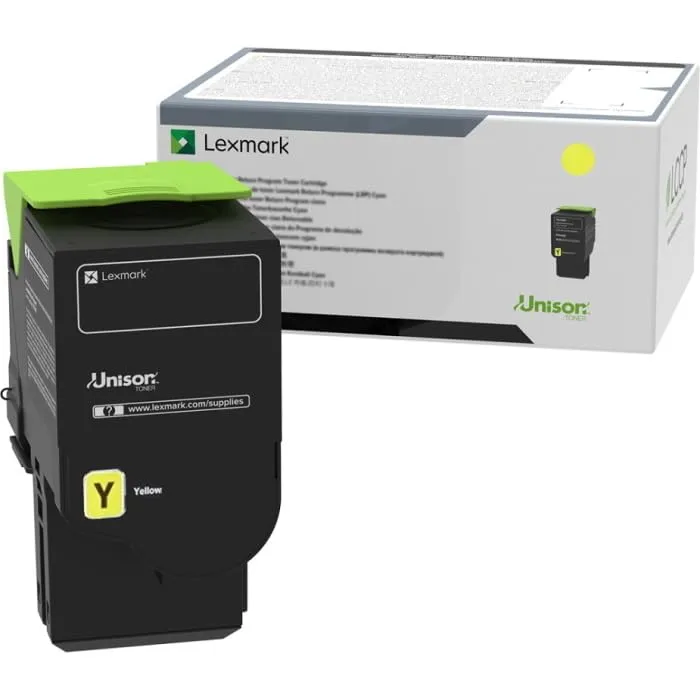 Lexmark Yellow Extra High Yield Return Program Toner Cartridge - 75M1XY0