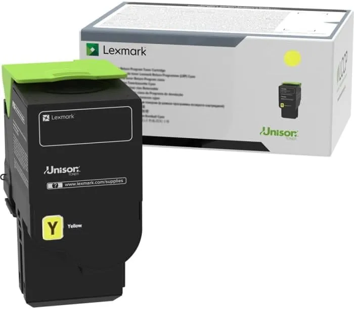 Lexmark Yellow Extra High Yield Return Program Toner Cartridge - 75M1XY0