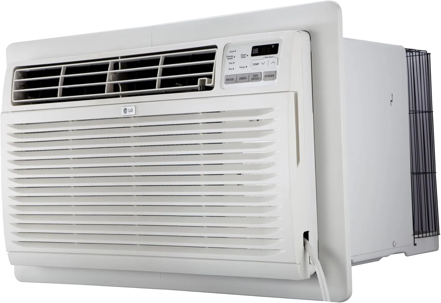 LG 11,200 BTU Through the Wall Air Conditioner, 230/208V, Cools 550 Sq.Ft. for Bedroom, Living Room, Apartment, with Remote