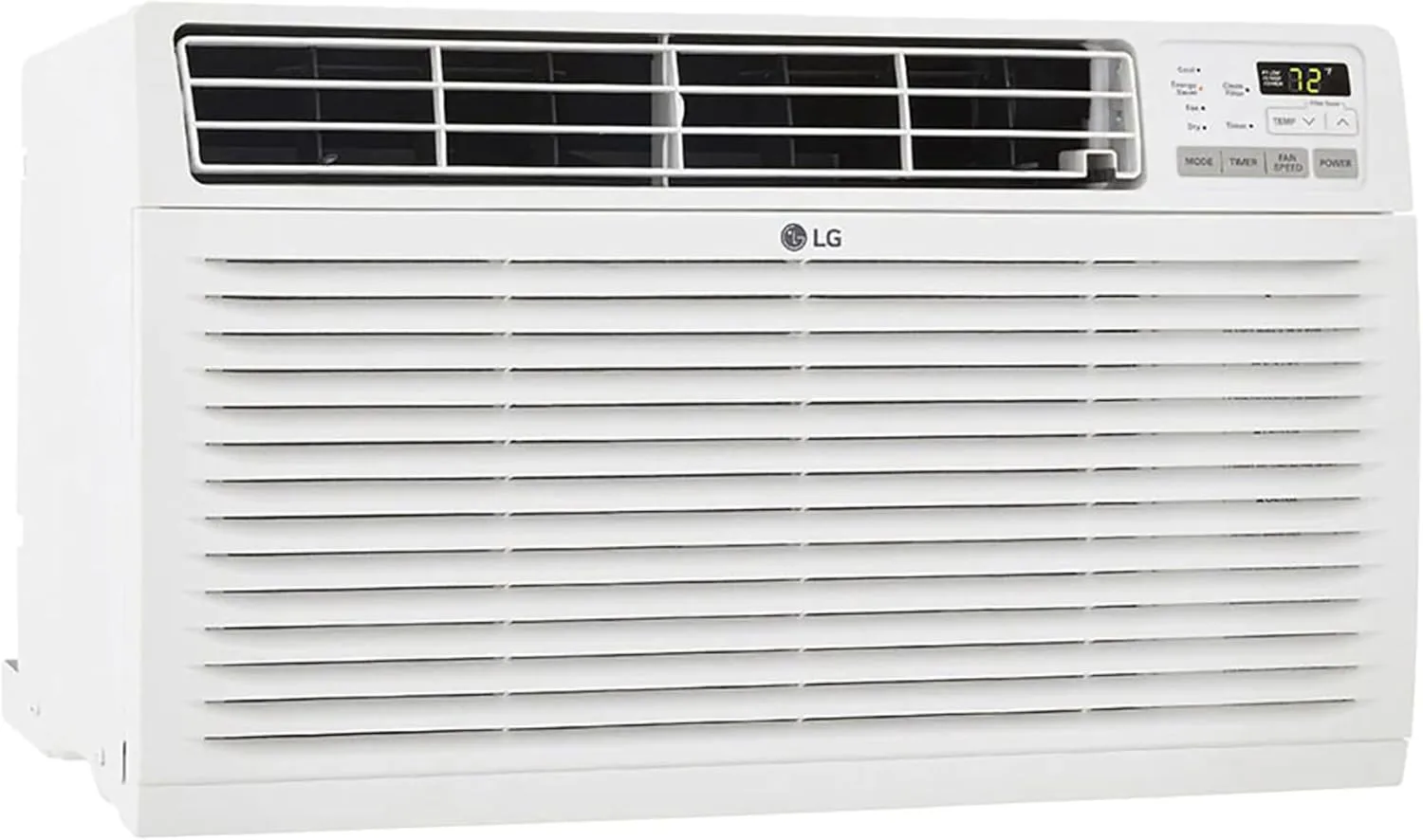 LG 11,200 BTU Through the Wall Air Conditioner, 230/208V, Cools 550 Sq.Ft. for Bedroom, Living Room, Apartment, with Remote
