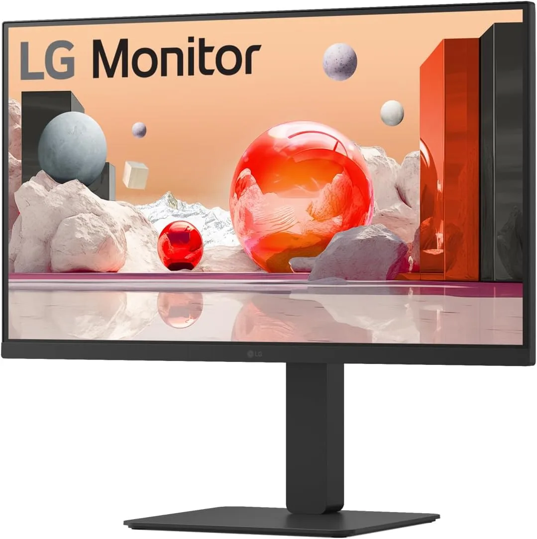 LG 24IN Monitor, 1920X1080, 16:9 IPS, HDMI, DP, USB-C USB 3.0