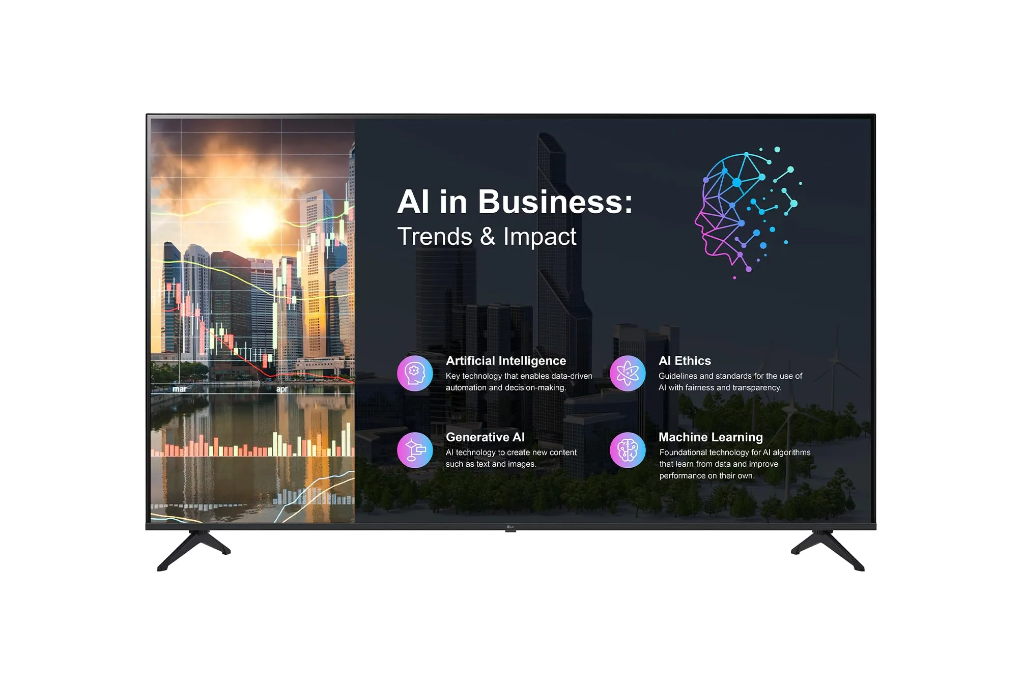 LG 43PK640S0UB 43" 3840 x 2160 UHD Commercial Lite LED Backlit LCD TV Monitor