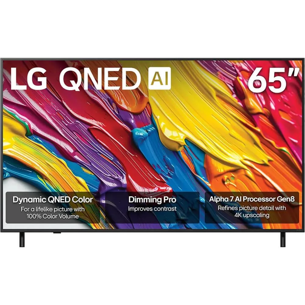 LG 65-Inch QNED AI 4K QNED82A Series Smart TV (65QNED82AUA, 2025)