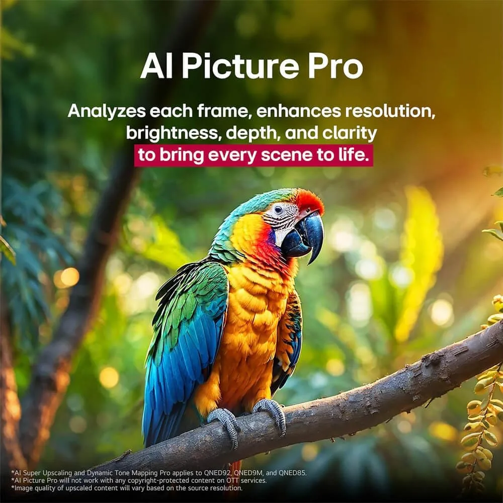 LG 65-Inch QNED AI 4K QNED82A Series Smart TV (65QNED82AUA, 2025)