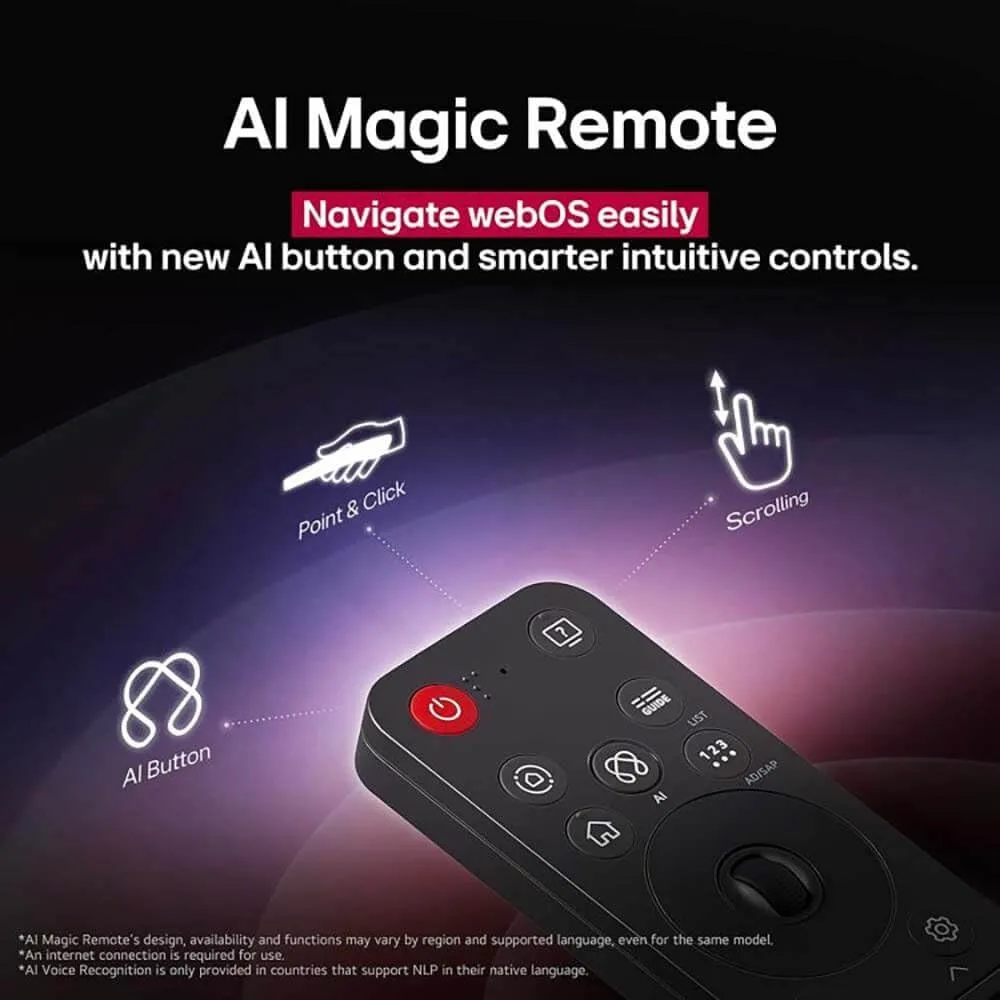 LG 65-Inch QNED AI 4K QNED82A Series Smart TV (65QNED82AUA, 2025)