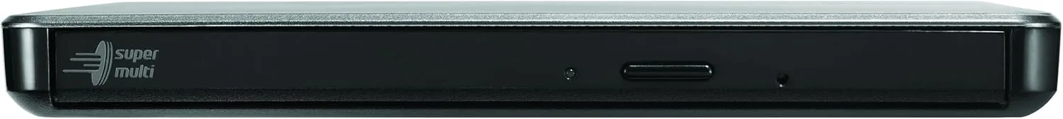 LG GP60NS50 Ultra-Slim Portable External DVD+/-RW Drive, Silver
