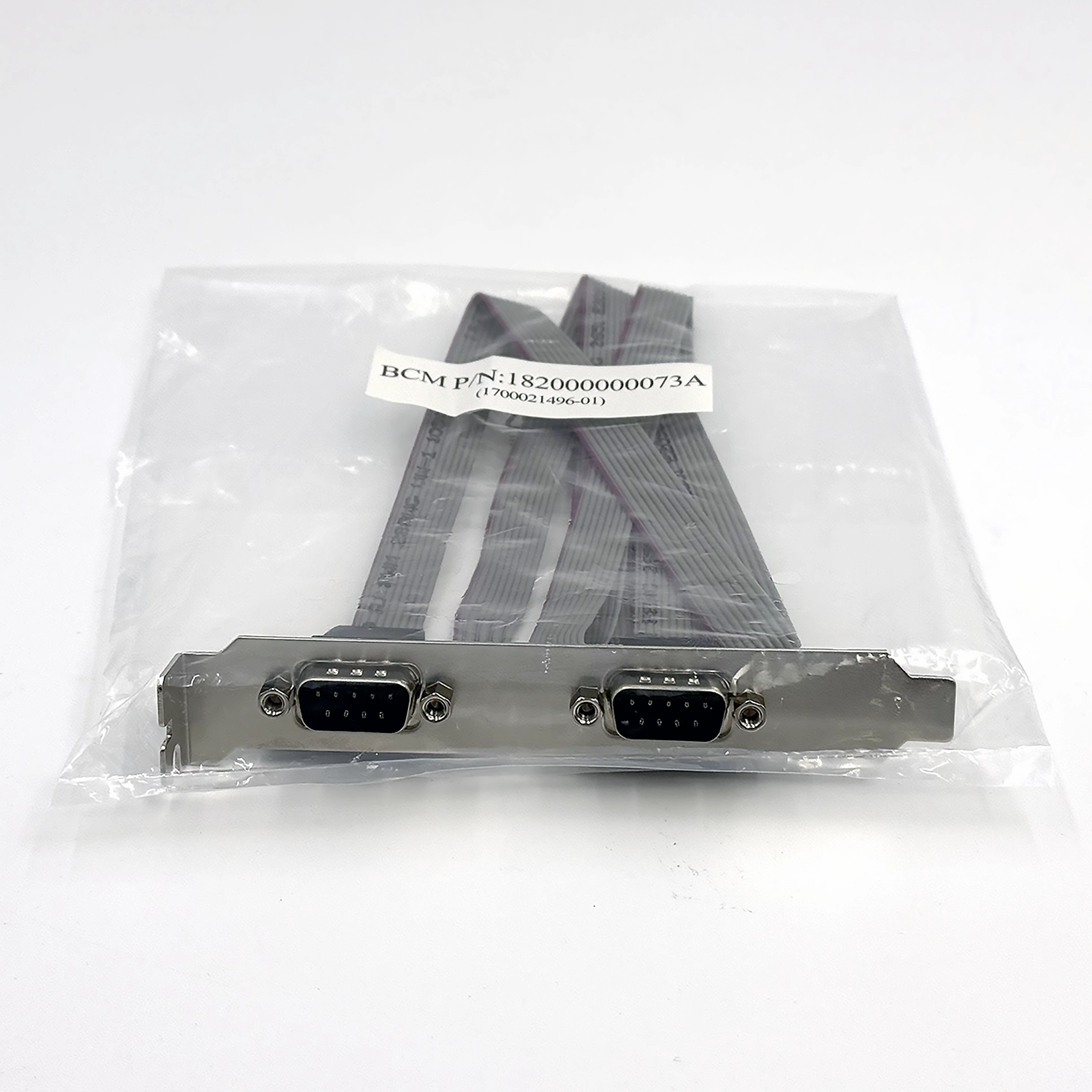 Dual DB9 Serial Ports Cable with Bracket