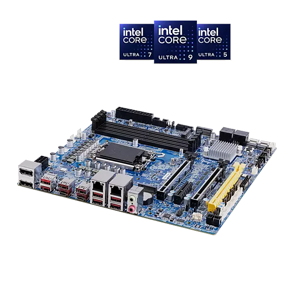 RX680R - Micro ATX, LGA1851 supports Intel® Core™ Ultra processors (Series 2) 5/7/9 up to 125W TDP RX680R - Micro ATX, LGA1851 supports Intel® Core™ Ultra processors (Series 2) 5/7/9 up to 125W TDP