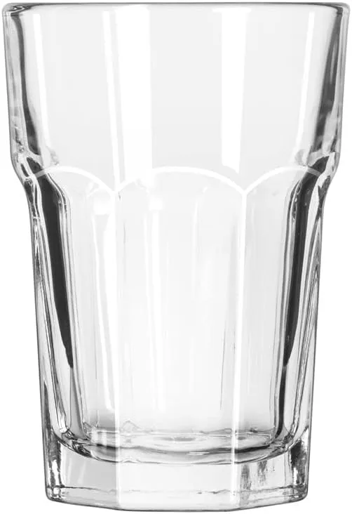 Libbey Glassware 15238 Gibraltar Beverage Glass, Duratuff, 12 oz. (Pack of 36)