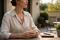 Elegant Silver Pendent