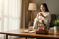 Large Nang Kwak Wealth and Fortune Statue