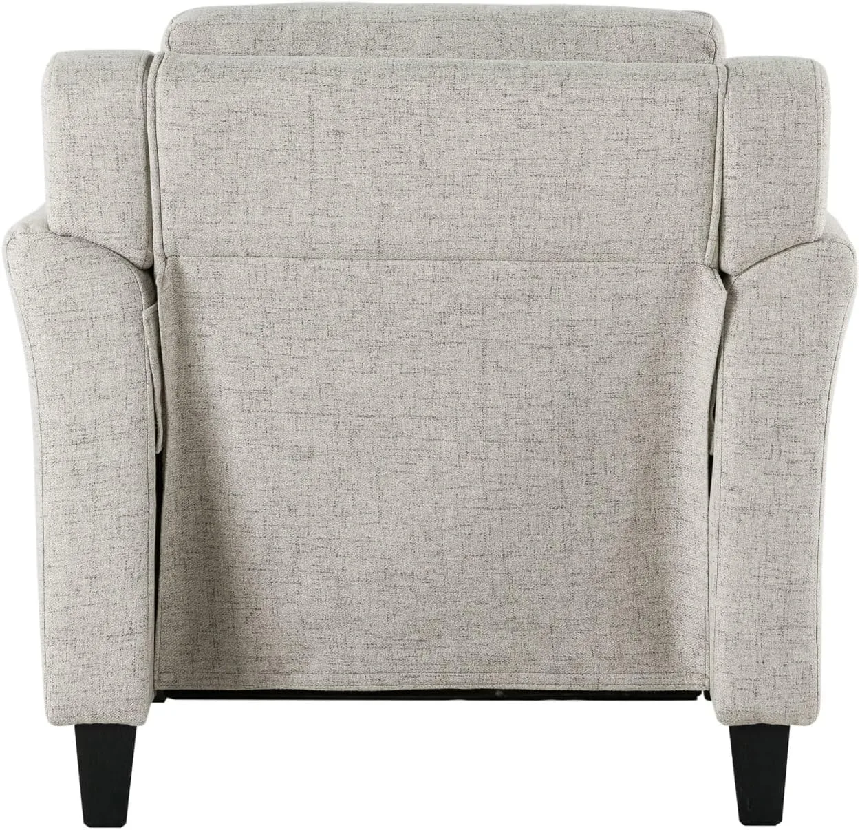 LIFESTYLE SOLUTIONS Hanson Microfiber Chair With Curved Arms
