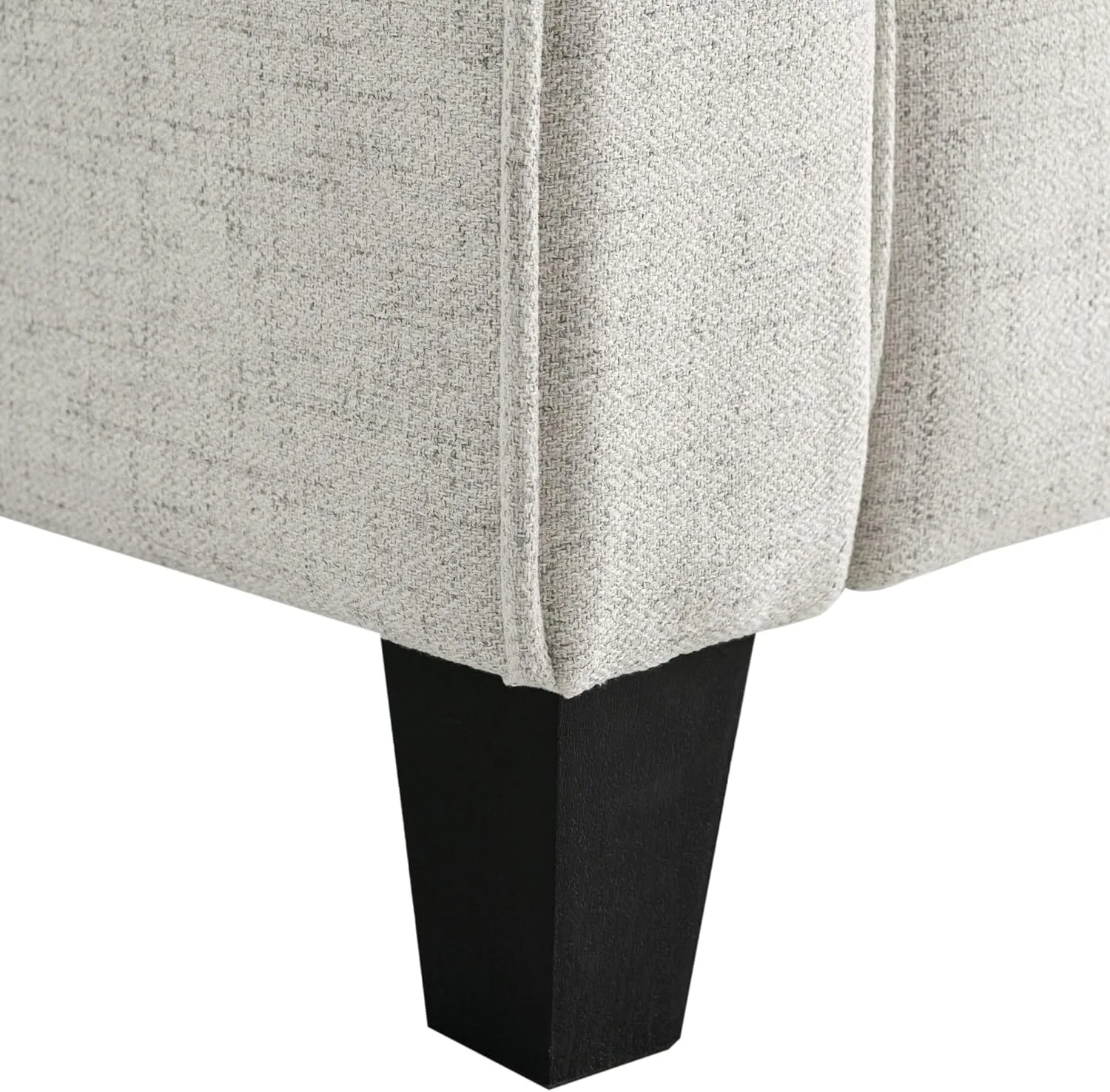LIFESTYLE SOLUTIONS Hanson Microfiber Chair With Curved Arms