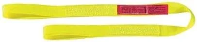 2 PLY 1" X 8' Eye & EYENYL Web Sling W/Flat
