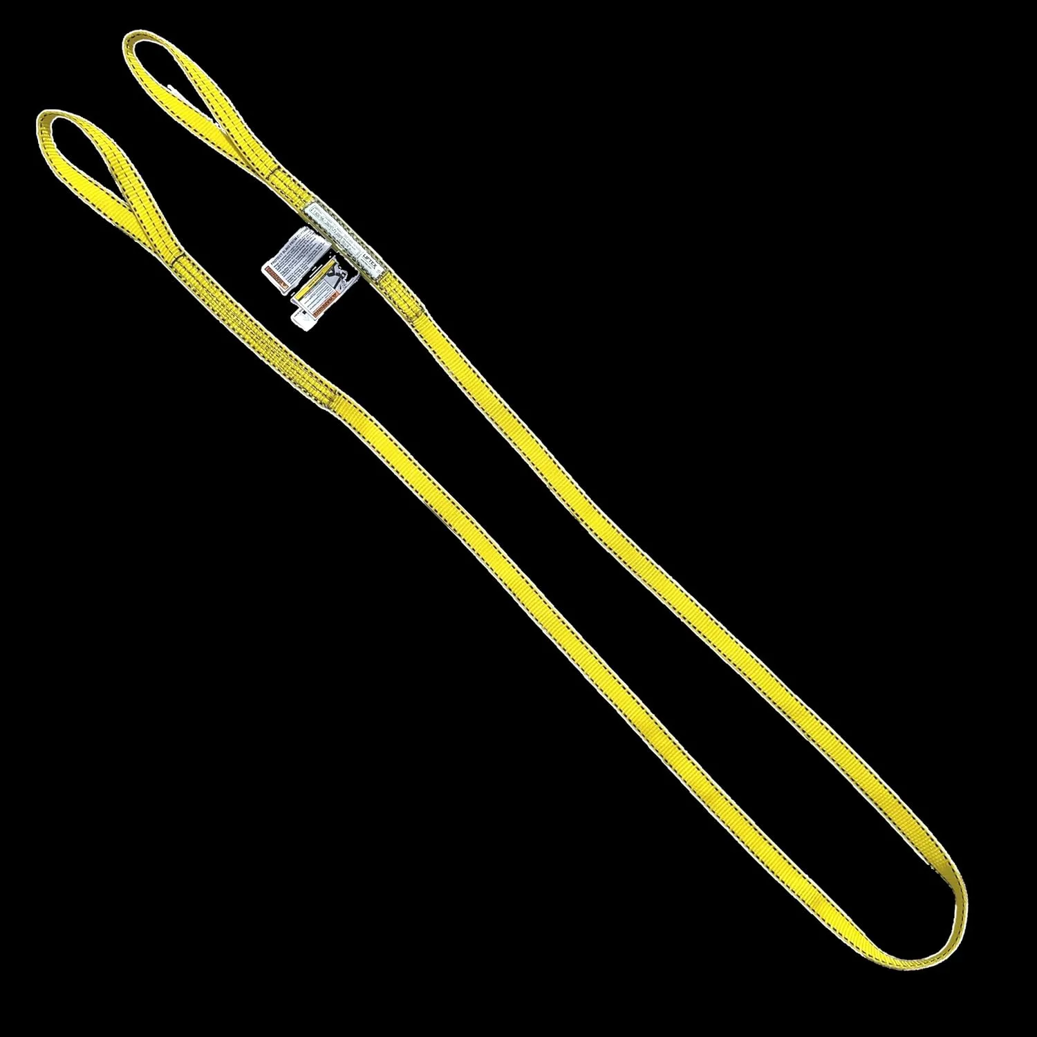 LIFTEX® Polyester Lifting Sling 1" 1-Ply Flat Eye Pro-Edge