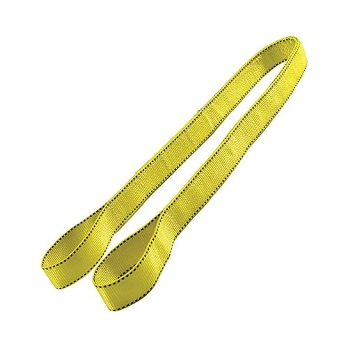 LIFTEX Polyester 2" 2-Ply Flat-Eye Lifting Sling, Edge-Reinforced, 6400 lb Vertical