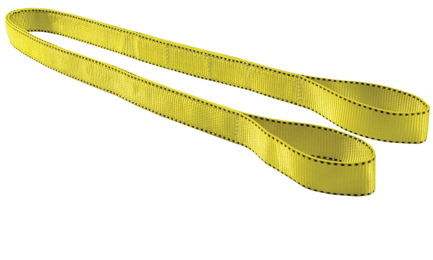 LIFTEX Polyester 2" 2-Ply Flat-Eye Lifting Sling, Edge-Reinforced, 6400 lb Vertical