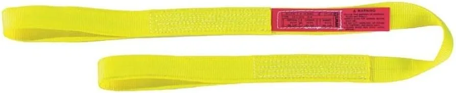 2 Ply 2" X 12' Eye & Eyenyl Web Sling W/Flat