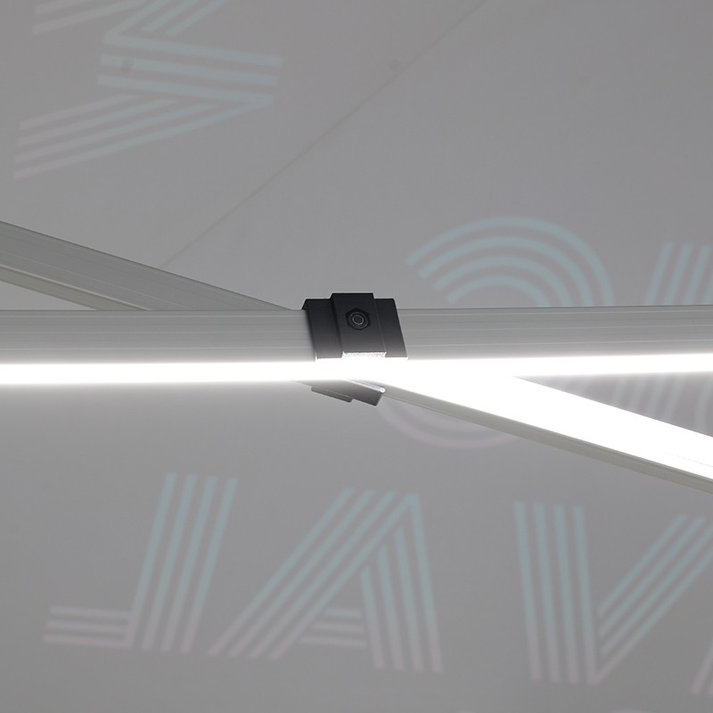 10' x 10' Custom LED Lighted Canopy Tent