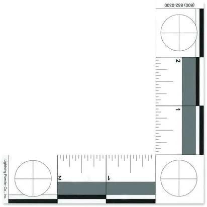 No. 2 Photomacrographic Scale (Inches)