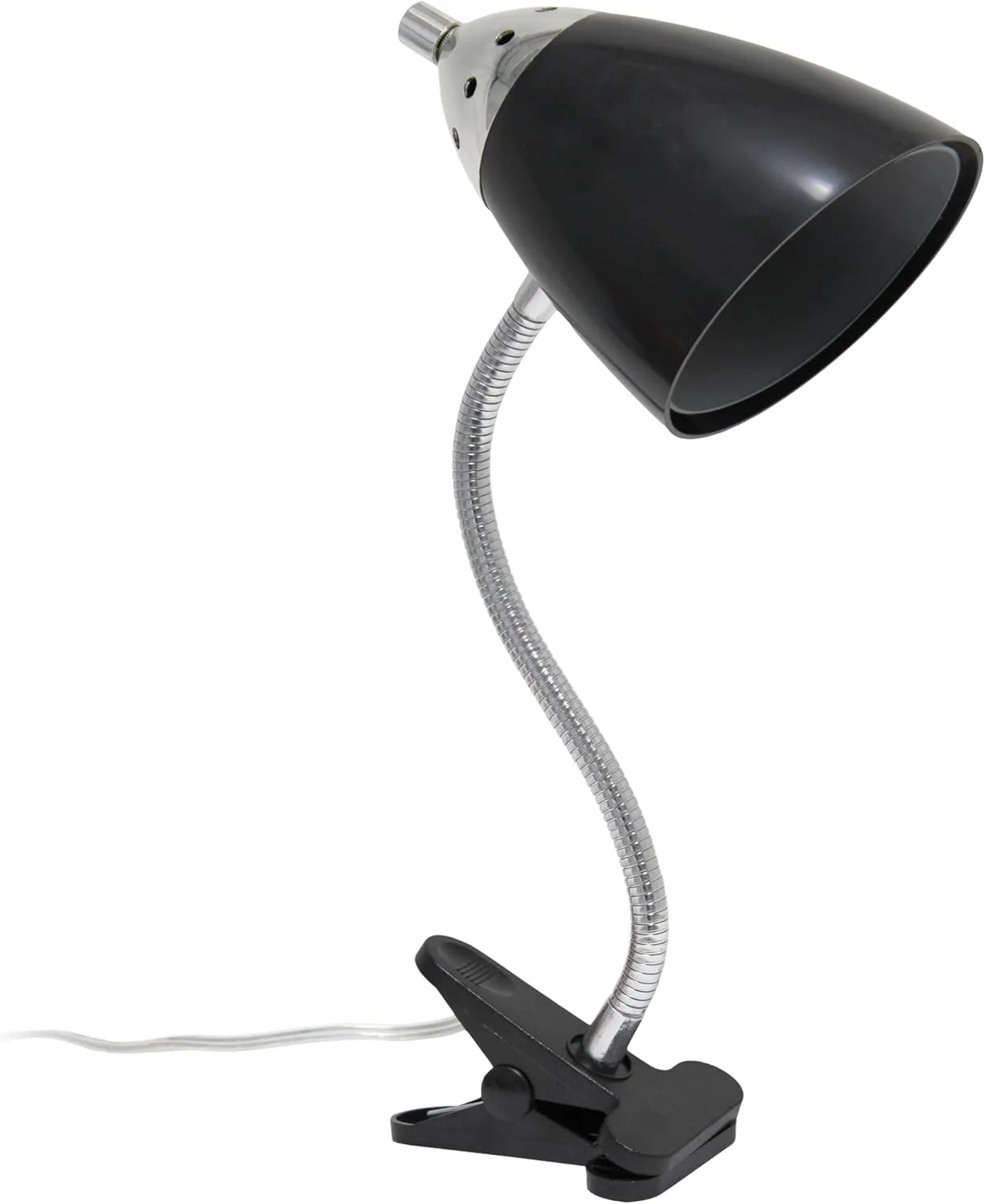 LIMELIGHTS Flossy Flexible Gooseneck Clip-On Desk Lamp