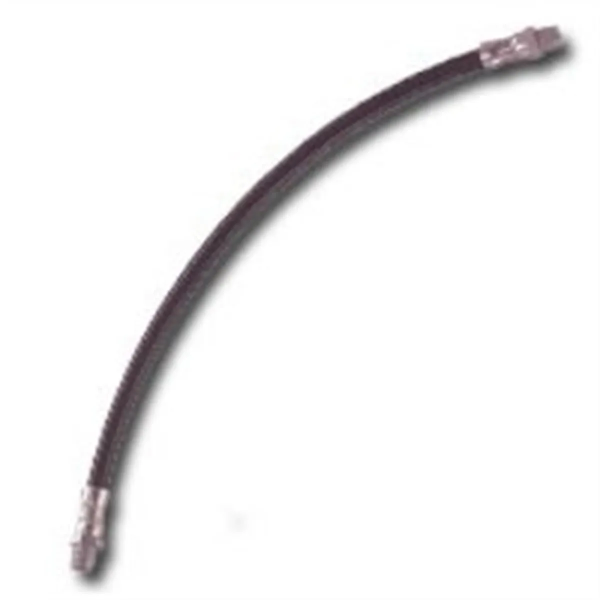 Lincoln 1230 30" Flex Whip Hose with Spring Guard and Coupler, 7500 PSI, 7/16" UNEF x 1/8" MNPT, Flexible High Pressure