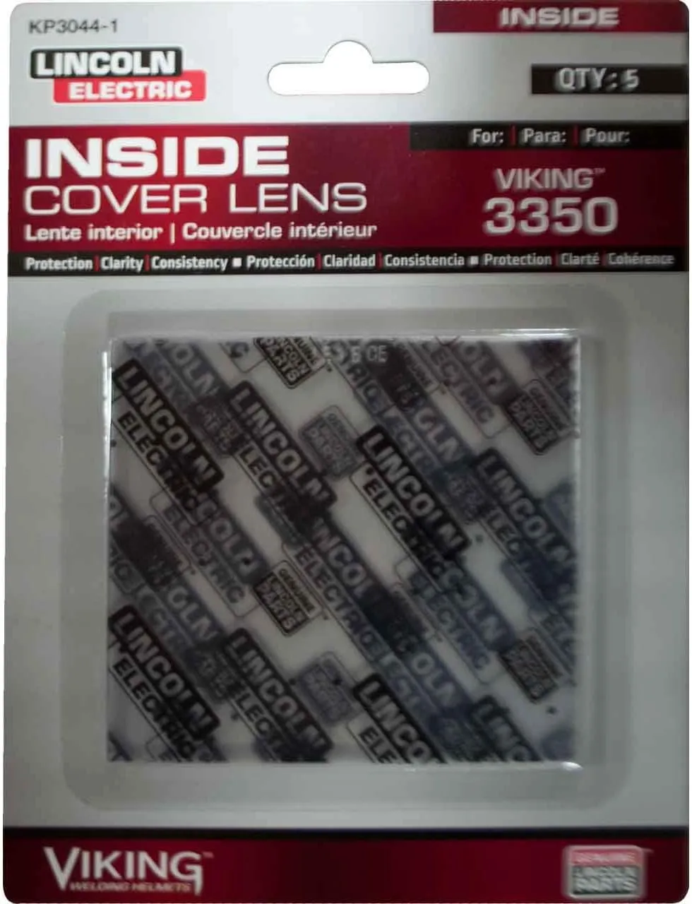 Viking 3350 Series Inside Clear Cover Lens, 5/Pack
