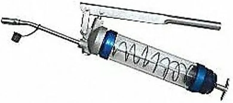 Clear Grease Guns - lever gun with clear tube