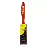 Linzer Latex Paint Brush, 7/16 in thick, 2-1/4 in trim, Polyester, Walnut Wood handle (449-1123-1) 1 Pack