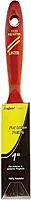 Linzer Latex Paint Brush, 7/16 in thick, 2-1/4 in trim, Polyester, Walnut Wood handle (449-1123-1) 1 Pack