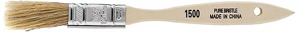 Linzer 1/2 in. W Flat White China Bristle Chip Brush