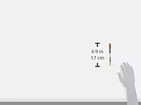 Linzer 1/2 in. W Flat White China Bristle Chip Brush