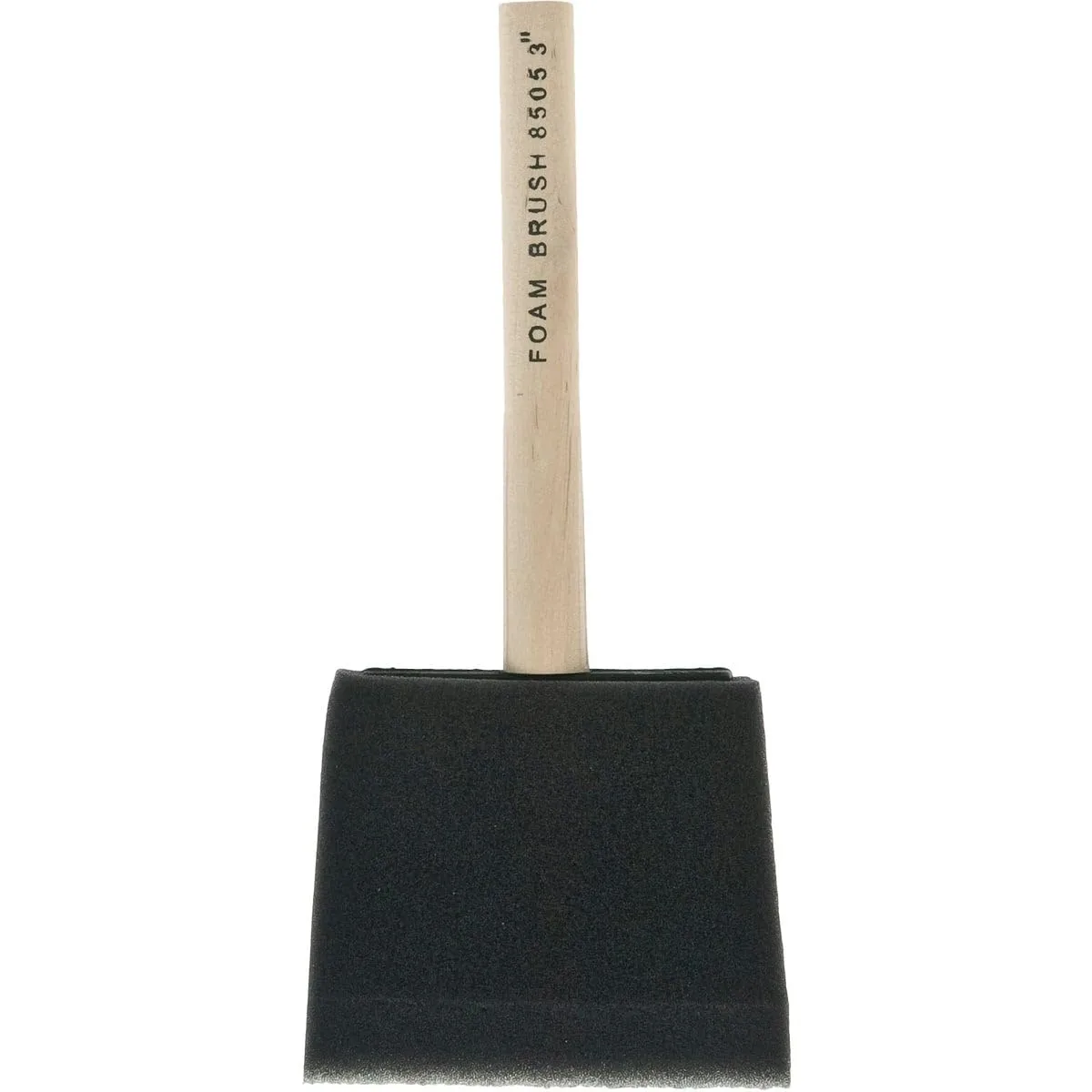 Linzer 8505-3" 3" Foam Brush W/Plastic Handle (5735) (Bf05005)