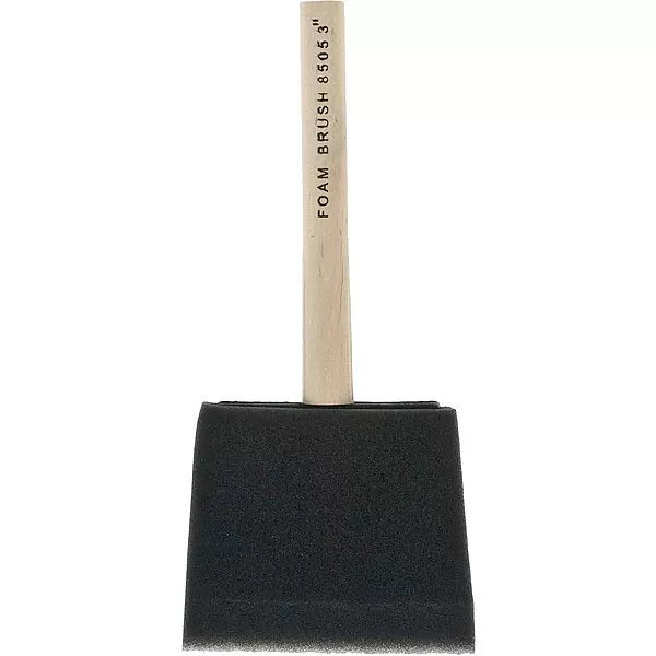 Linzer 8505-3" 3" Foam Brush W/Plastic Handle (5735) (Bf05005)