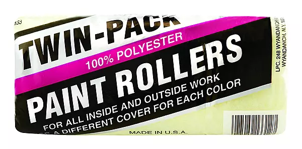 Linzer Products RC 133-0900 3/8" X 9" Polyester Economy Twin Pack Roller Covers 2 Pack