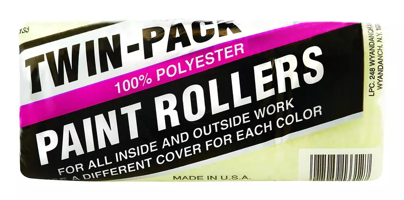 Linzer Products RC 133-0900 3/8" X 9" Polyester Economy Twin Pack Roller Covers 2 Pack