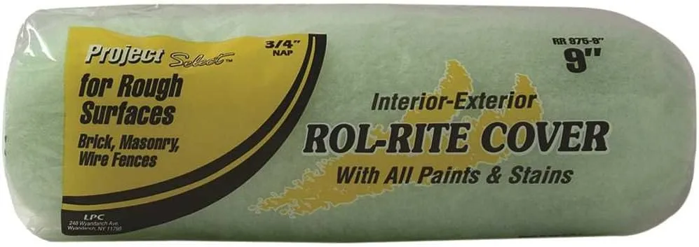 RR 975 RR975 Polyester Paint Roller Cover, 9"