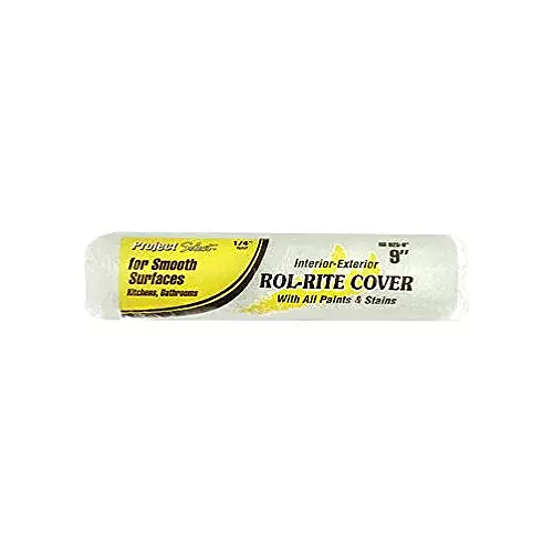 Linzer Rol-Rite Polyester 1/4 in. x 9 in. W Regular Paint Roller Cover For Smooth Surfaces 1 pk