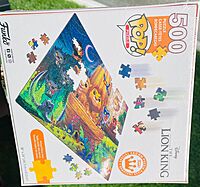 Disney Lion King 30th Anniversary Puzzle - 500pcs