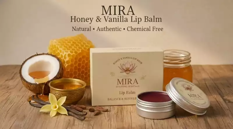Honey & Vanilla Lip Balm