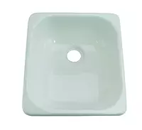 Lippert 209630 Better Bath 13" x 15" Square Galley/Kitchen Sink White