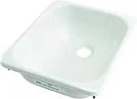 Lippert 209630 Better Bath 13" x 15" Square Galley/Kitchen Sink White