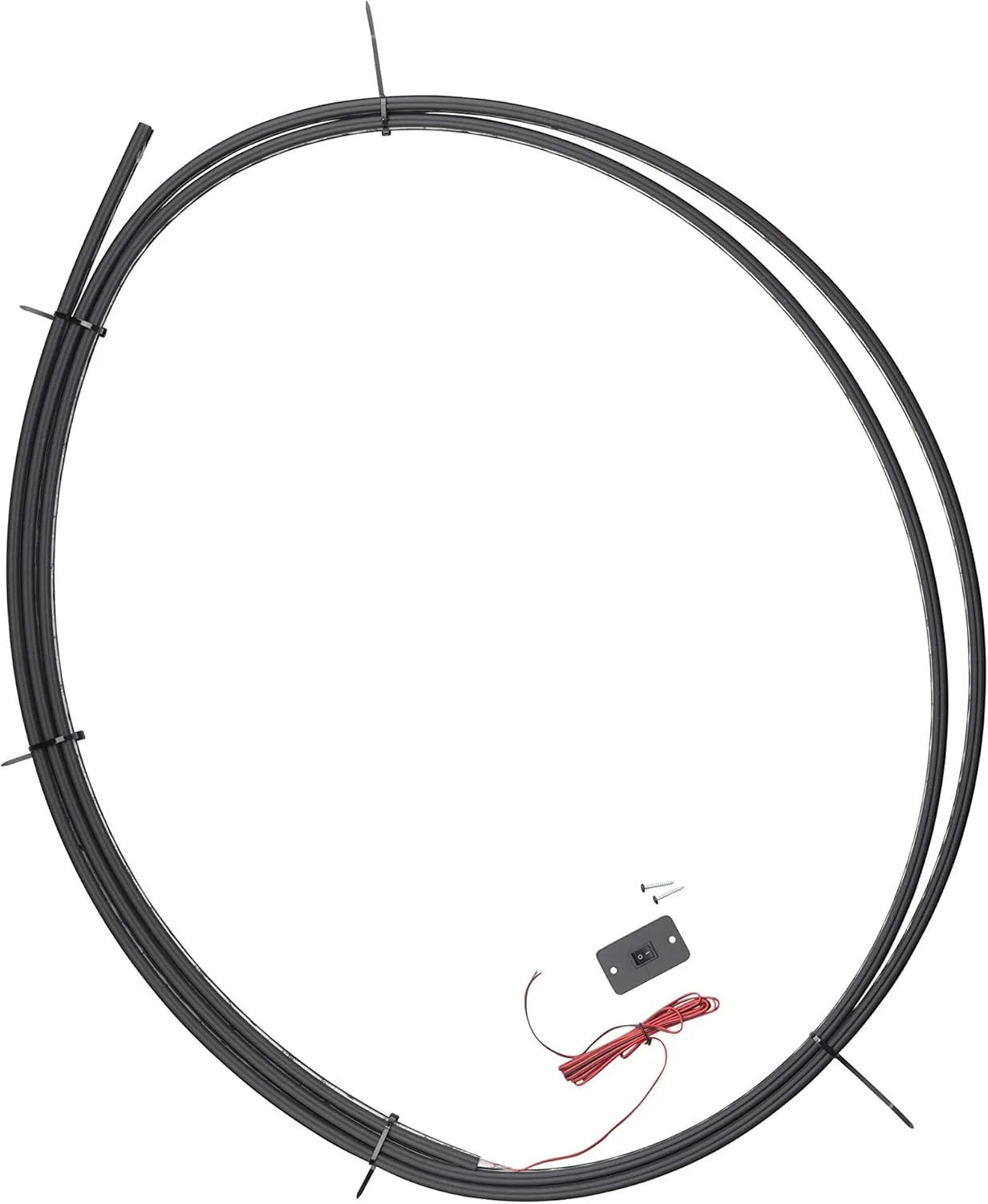 Lippert Components Solera LED Awning Light Kit with White Lights, Switch and Plate for 5th Wheel RVs, Travel Trailers and Motorhomes - 674283, 21'