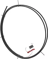 Solera RV Awning Fabric White LED Light Kit with Switch and Plate for 10’-15’ Awnings, Cut-to-fit, Flexible Black Plastic Strip with Lights, Integrated Cord, Visible Extended or Retracted - 674282