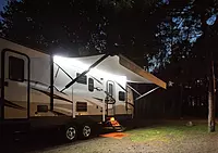 Lippert Components Solera LED Awning Light Kit with White Lights, Switch and Plate for 5th Wheel RVs, Travel Trailers and Motorhomes - 674283, 21'