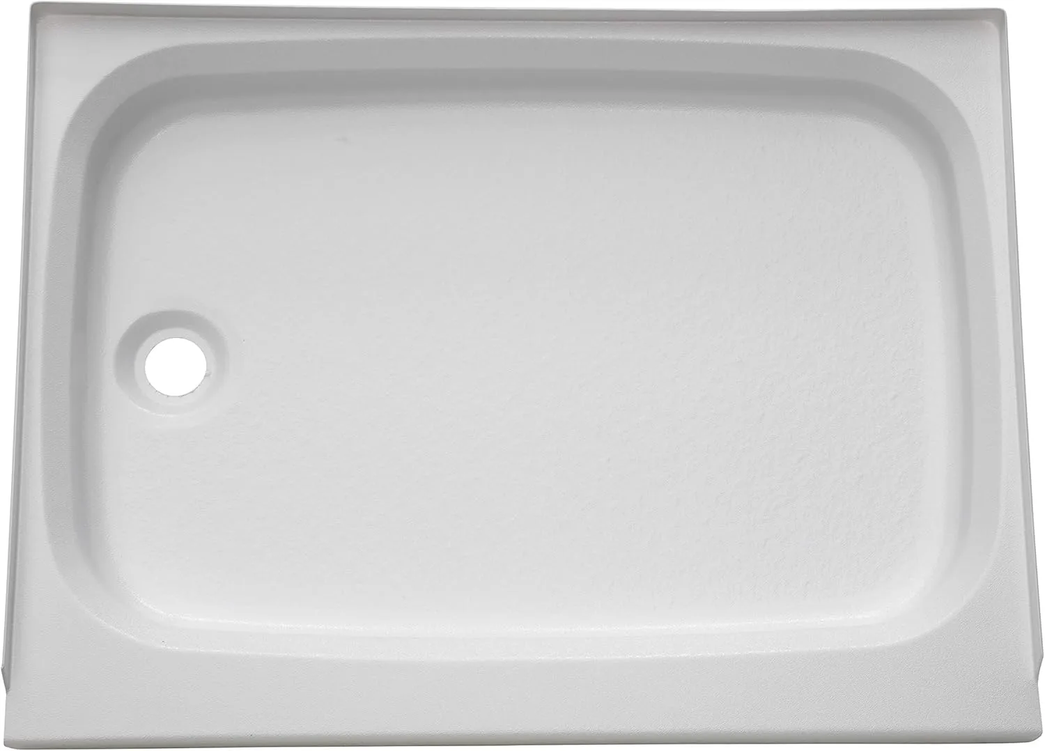 Lippert Components Replacement Shower Pan with Left Drain, Scratch-Resistant ABS Acrylic for RVs, Travel Trailers, 5th Wheels and Motorhomes - 210369,White, 24 Inch x 32 Inch