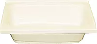 Lippert Replacement 24" x 36" Parchment Bathtub with Left Drain, Scratch-Resistant ABS Acrylic for RVs, Travel Trailers, 5th Wheels, Motorhomes - P2436LHSPK 24 Inch x 36 Inch