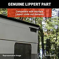 Lippert Components 276288 J-36 Service Roller, Black