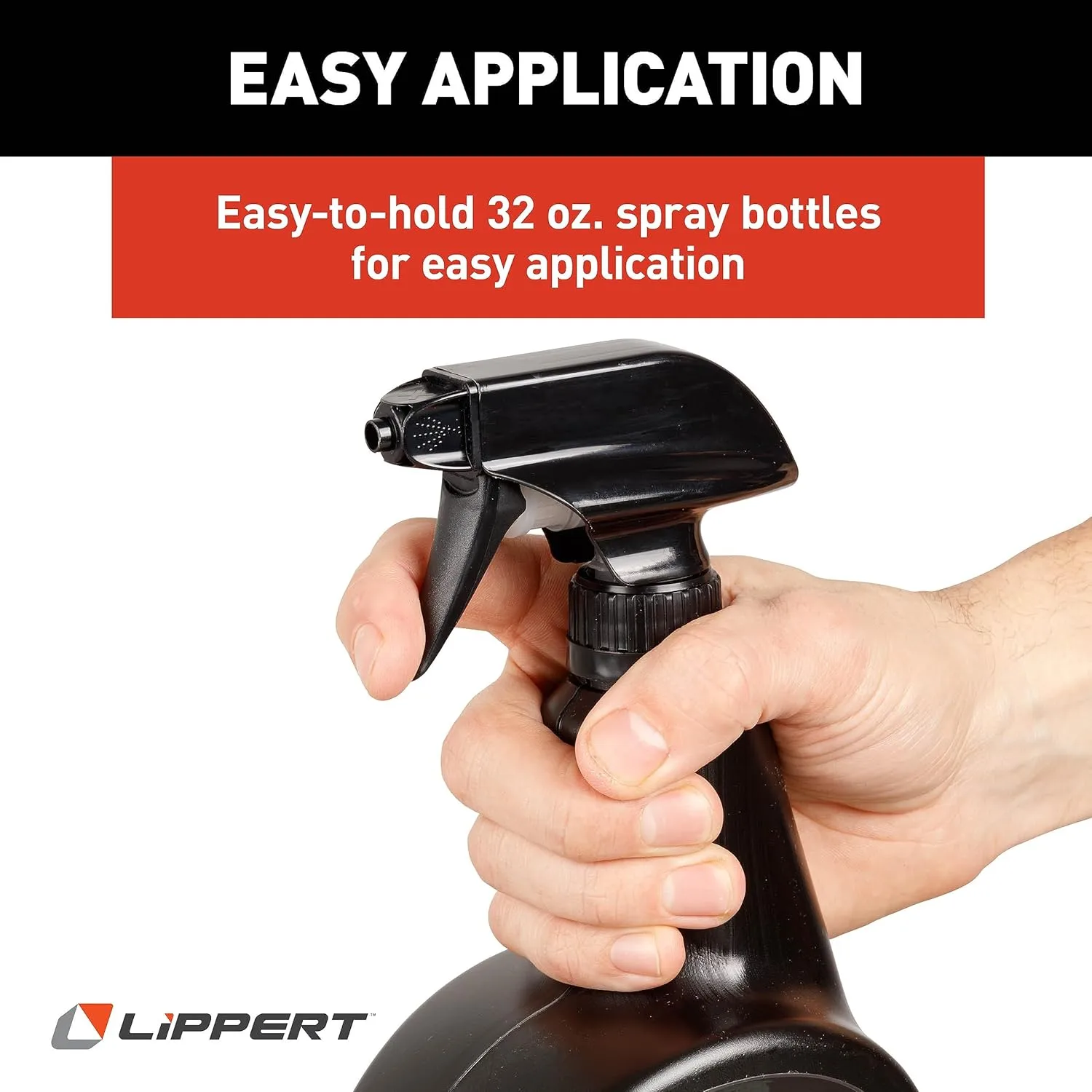 Lippert 32 oz. Boat Hull Cleaner Spray for Exterior Applications, Environmentally Friendly, Acid, Bleach, Solvent-Free, Made in The USA - 2022013934